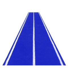 Bolt Strength Premium Turf | 2m * 12.5m * 16mm (Blue With Lines)