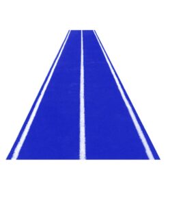 Bolt Strength Premium Turf | 2m * 12.5m * 16mm (Blue With Lines)