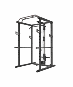 Rack with lat pull down