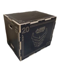 Custom Wooden Plyo Box with Logo