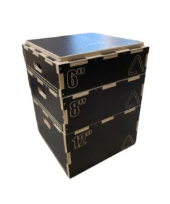 Custom Wooden Stackable Plyo Boxes