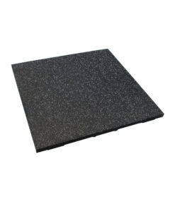 Easy Clean 20mm Black Floor with Dark Grey Fleck tile