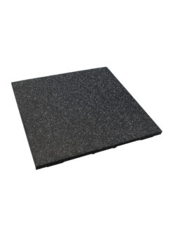 Easy Clean 20mm Black Floor with Dark Grey Fleck tile