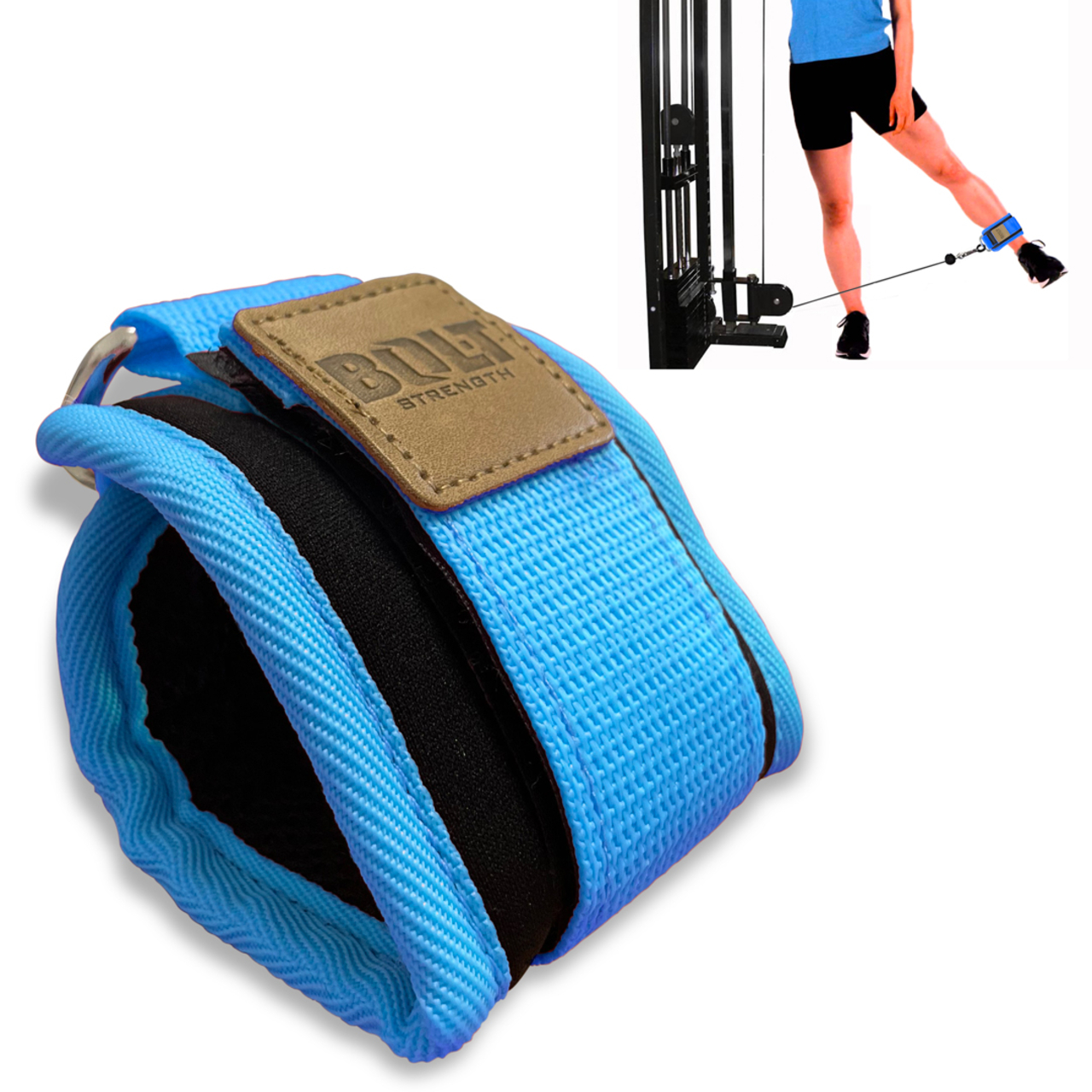 Cable ankle attachment