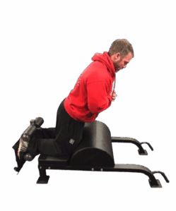 floor glute ham raise machine