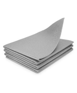 Folding Grey Yoga Mat - 4mm