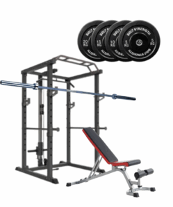 Home Gym Package with Lat Pulldown Rack