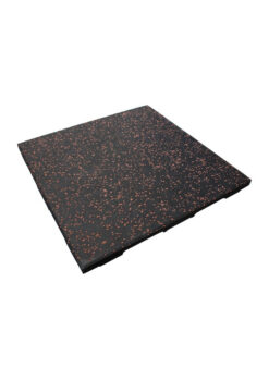 Easy Clean 20mm Black Flooring with Orange Fleck