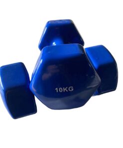 Alternative view of Neoprene Coloured Dumbbells (10KG)