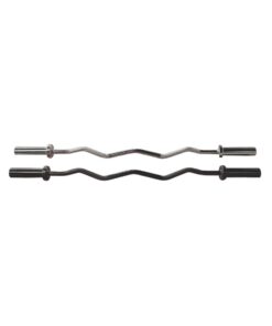 Olympic EZ Curl Bar (Black/Chrome)