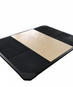 Platform with white background