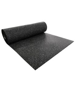 Rubber Flooring Roll White Fleck