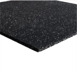 Rubber Flooring with white fleck