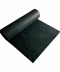 Rubber Flooring Roll Green Fleck