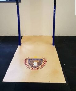 Wooden Platform with logo