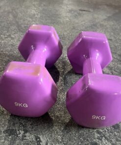 9KG Neoprene Dumbbells Pair
