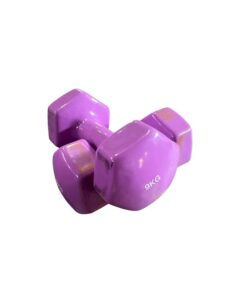 9KG Neoprene Dumbbells Pair