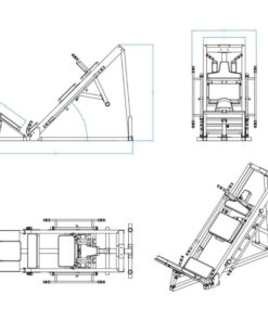 Alternative view of Semi Commercial Leg Press / Hack Squat