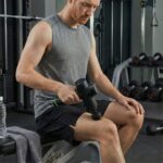 Massage Gun with person