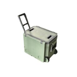 Picnic Cooler Box & Integrated Table + 2 Folding Chairs