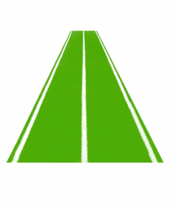 Bolt Strength Premium Turf | 2m x 12.5m x 16mm (Green With Lines)