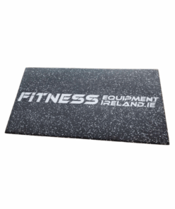 Inlay design on custom gym flooring