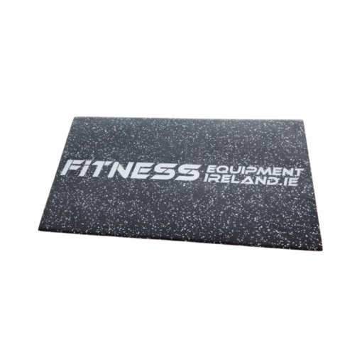 Inlay design on custom gym flooring