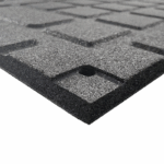 Underside view of our East Clean 1m X .5m floor