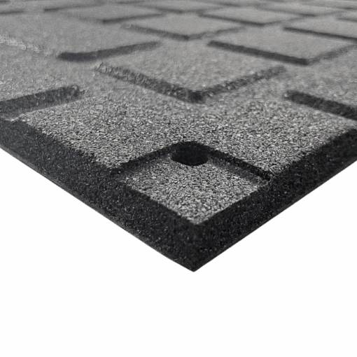 Underside view of our East Clean 1m X .5m floor