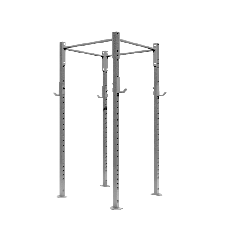 2 Bay Free Standing Galvanized Rig (Outdoor) - Fitness Equipment Ireland