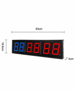 Measurements of our Digital Wall Clock