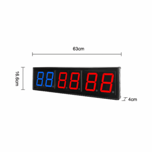 Measurements of our Digital Wall Clock