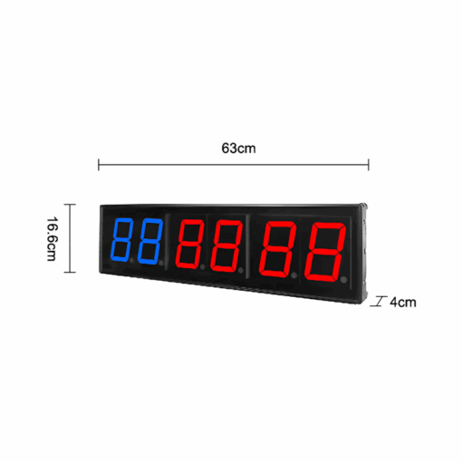 Measurements of our Digital Wall Clock