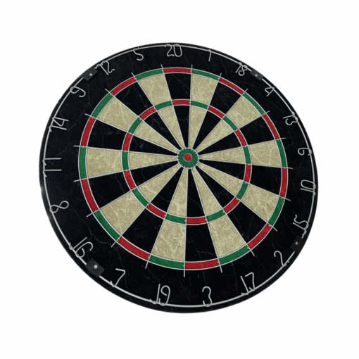 Slanted view of the AccuPro Dartboard