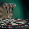 Three Darts going into Bullseye on the AccuPro Dartboard