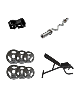 Bicep Bundle – EZ Bar Home Training Kit