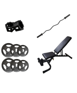 Bicep Bundle – EZ Bar Home Training Kit