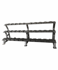 Forteza Three Tier Dumbbell Rack 2.0 (With saddles) (15 Pairs)