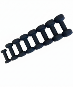 Black Matte Neoprene Dumbbells
