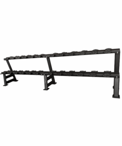 Alternative view of Forteza Commercial Round Dumbbell Storage Rack 2.0 (With Saddles)