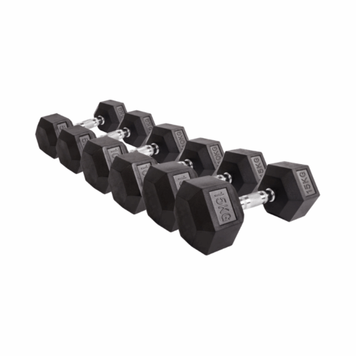 5-15 HEX DUMBBELLS