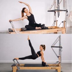 Korra Studio Pilates Oak Reformer with Tower