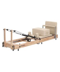 New Light Mocha Korra Folding Oak Pilates Reformer