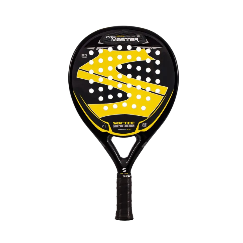 Softee Pro Master Evolution Padel Racket – Yellow