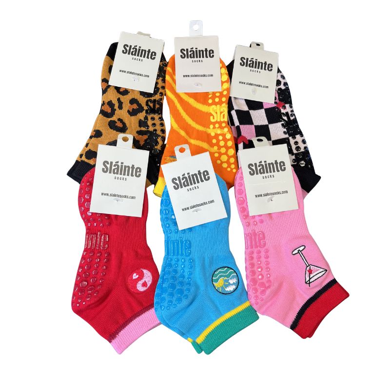 Sláinte “Golden Hour” Uair Óir Grip Socks - Image 5