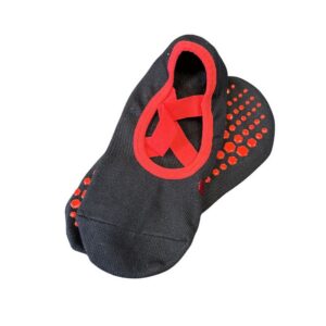 AP-2410 - Hearts On Pointe The Ballet Heart Pilates Grip Sock, from the Ballet on Pointe Pilates Grip Socks Collection (2)