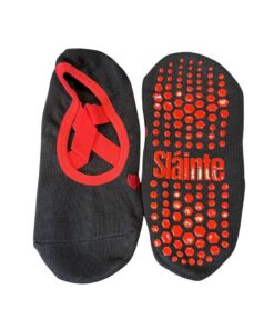 Sláinte Hearts On Pointe The Ballet Heart Pilates Grip Socks