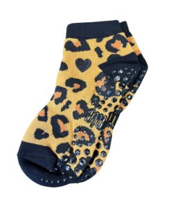 Sláinte Luxe Leopard Grip Socks