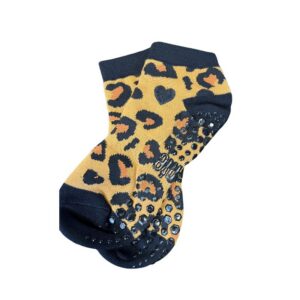 AP-2411 - Luxe Leopard Grip Socks by Sláinte Socks