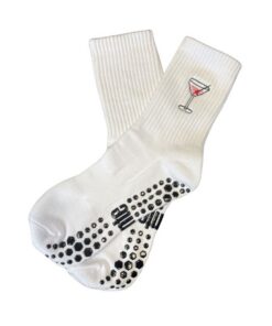 Make Mine a Mocktail Grip Socks
